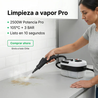 Maquina de limpieza a vapor 2500w